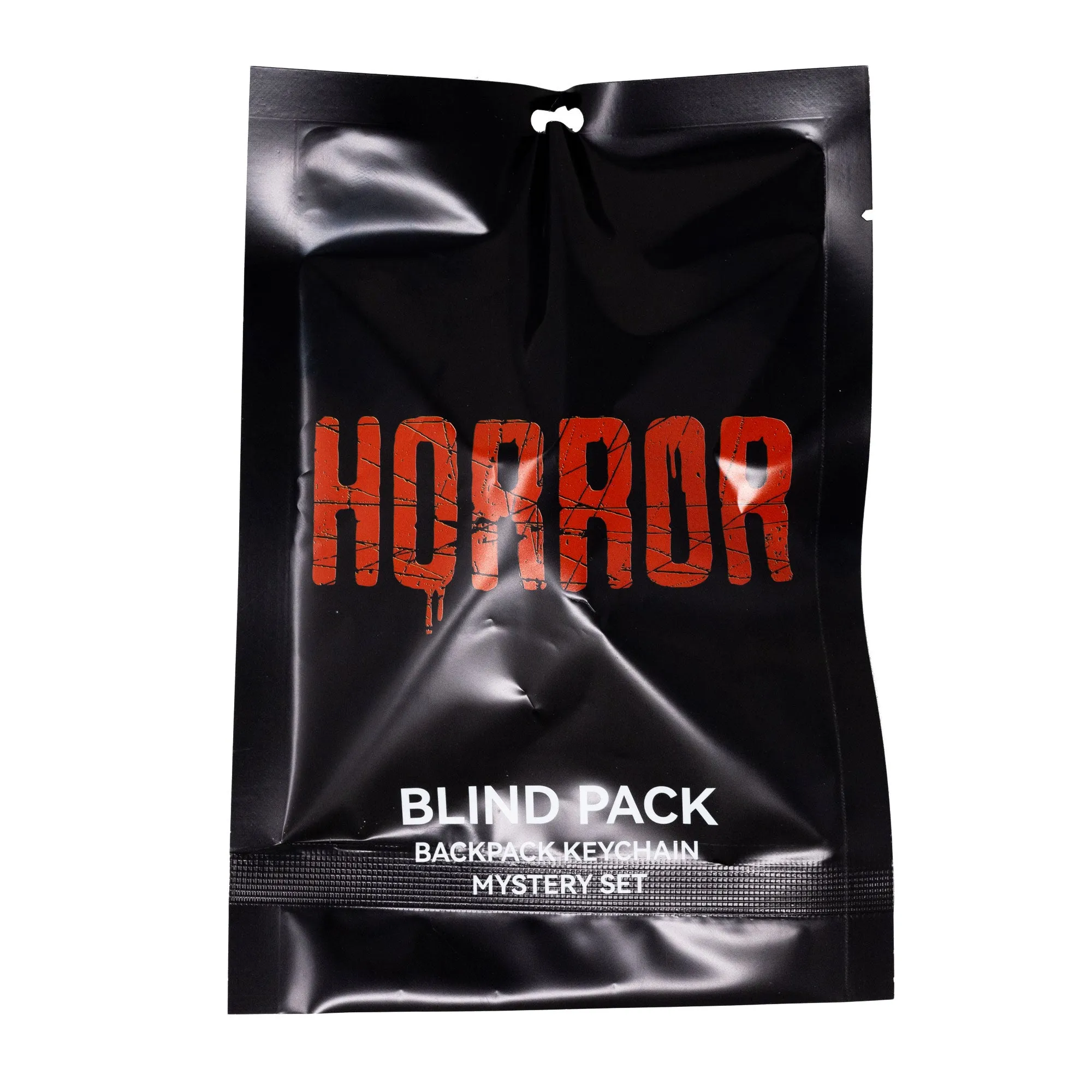 Blind Keychain Backpack Charm PDQ - Warner Bros. Horror Movies - 6 Bags of Each Character/Icon - 30 Total Bags