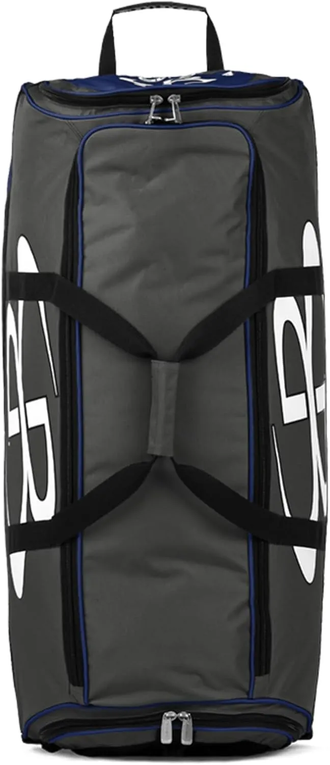 Boombah Brute Rolling Bat Bag - 35" x 15" x 12-1/2" - Multiple Color Options - Holds 4 Bats and Room for Gear - Wheeled Bag