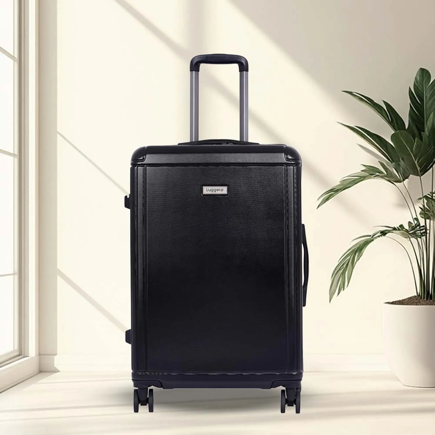 Box Black Light weight luggage - Cabin, Medium & Large