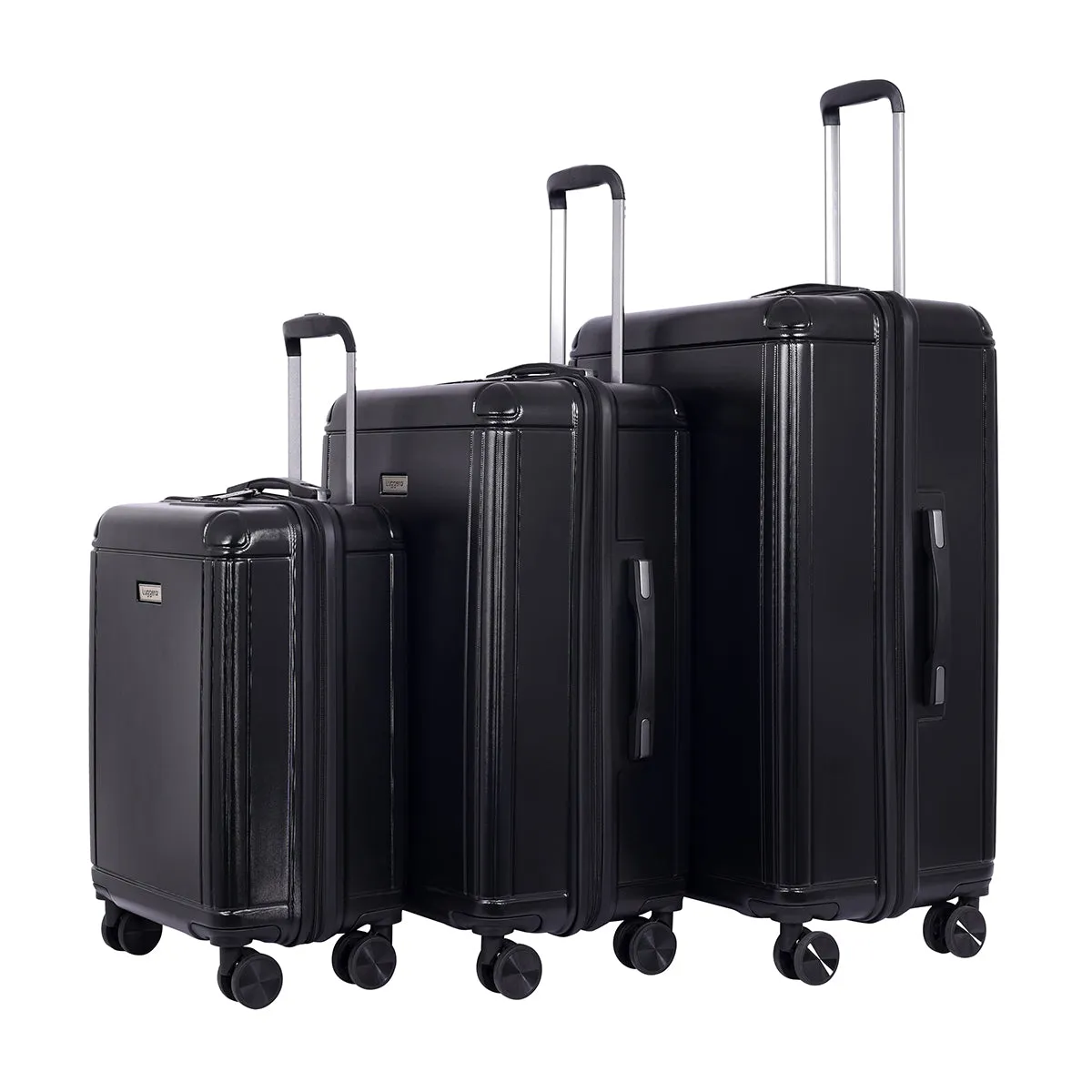 Box Black Light weight luggage - Cabin, Medium & Large