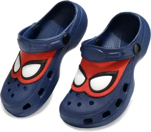 Boys Clogs Cartoon Kids Garden Shoes Toddlers Slip On Sandals Lightweight Water Shower Slippers Indoor Outdoor Slides