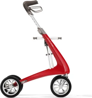 byACRE Carbon Ultralight Rollator Walker - 10.6 lbs Adult Walkers with 4 Wheels and Seat - Lightweight Seated Walkers with Wheels - Foldable Rolling Walker with Seat - Walker for Adults