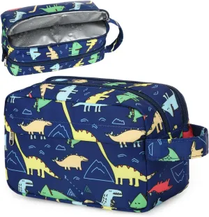 CAMTOP Travel Toiletry Bag for Kids Cute Swim Bag for Boys Girls Waterproof for Toiletries Accessories Bathroom Stuff