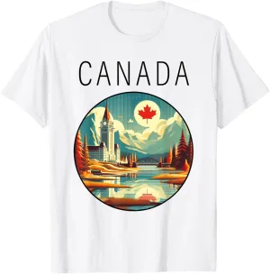 Canada scenery Art Deco T-Shirt