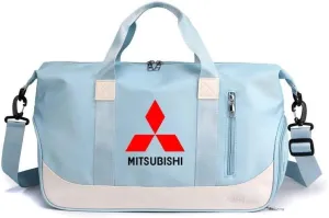 Car Travel Duffel Bag for Mitsubishi Eclipse Eclipse-Cross, Travel Duffle Bag Weekender Bags Travel Bag Weekender Overnight Bag Sports Gym Tote Bag Travel Carry on Bag Accessories,Blue-A