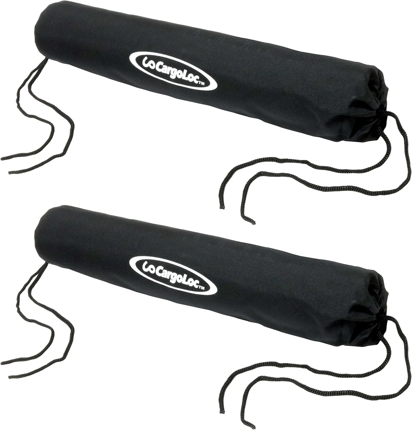 CargoLoc 32540 16" Crossbar Pad, 2 Piece, High-Density Foam, UV Resistant Covering, Fits All Vehicles with Raised Roof Racks, for Hauling Surfboards, Boxes, Kayak Racks, Bike Racks, etc.
