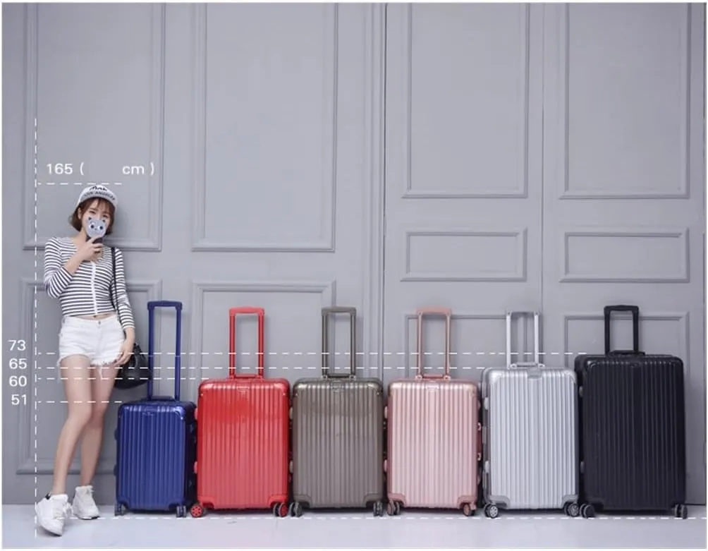 Carry On Luggages Suitcase Travel Luggage Suitcase Spinner with Wheels,Hardside Carry On Suitcase for Travel Luggage Suitcases (Black-22in