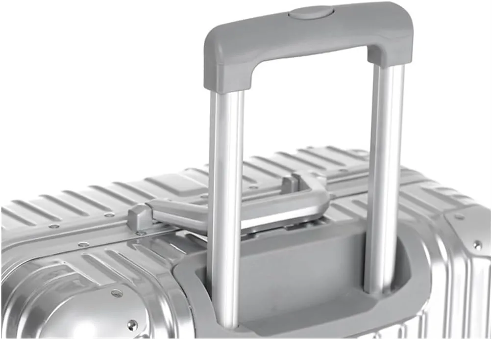 Carry On Luggages Suitcase Travel Luggage Suitcase Spinner with Wheels,Hardside Carry On Suitcase for Travel Luggage Suitcases (Silver-24in
