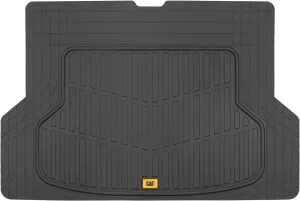CAT Heavy Duty SUV Black Cargo Liner & Car Trunk Mat - Universal Trimmable All Weather Cargo Mats for Back of SUV - SUV Trunk Mat & Carpet Cover Trunk Liner - Cargo Cover Trunk Cover 53" x 36.25"