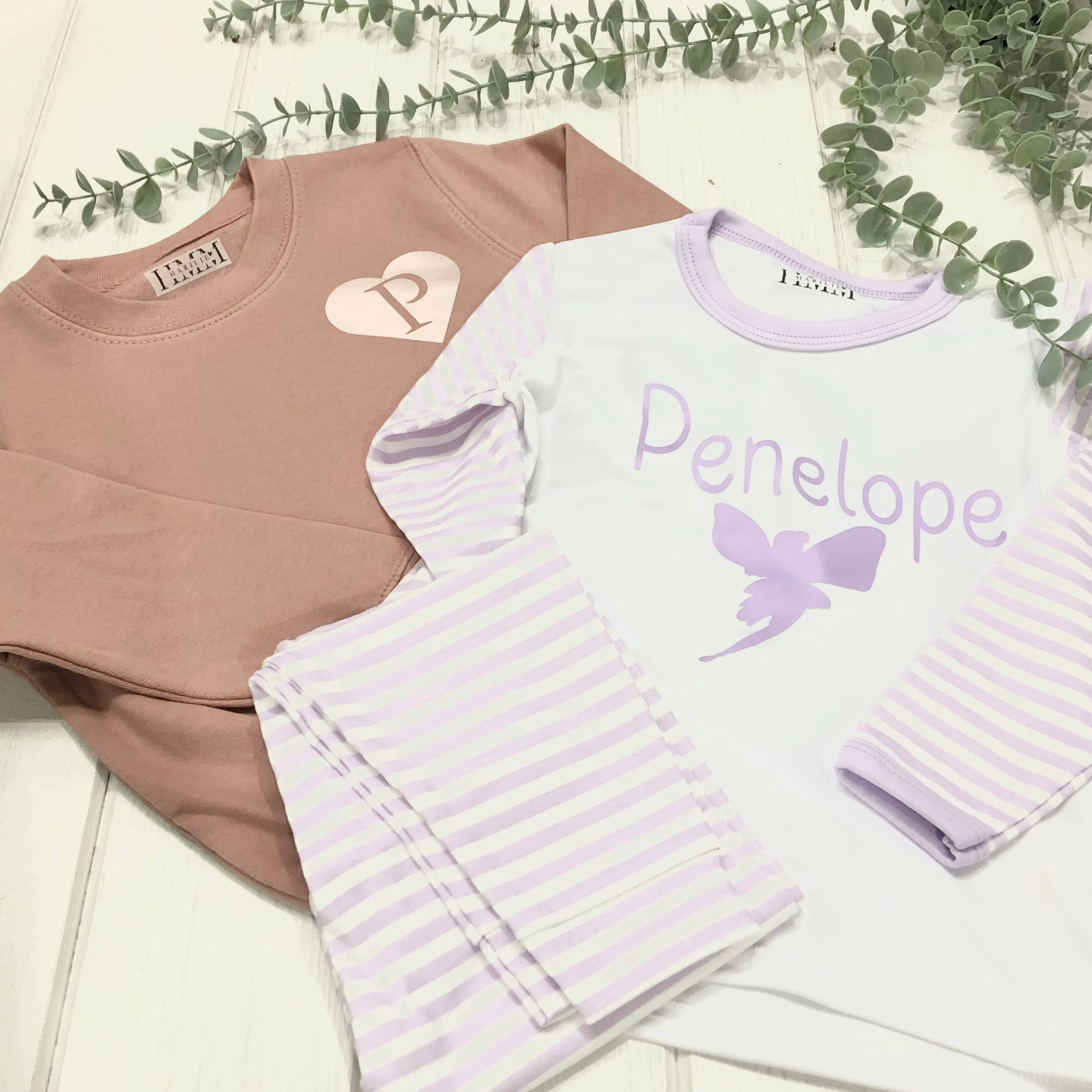 Children’s Personalised Striped Pyjamas