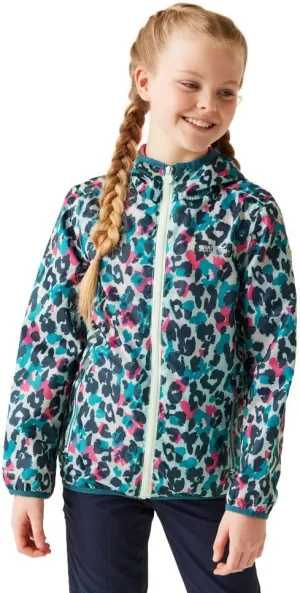 Childrens/Kids Lever Printed Packaway Waterproof Jacket
