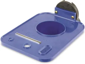 CLAM ClamLock Ice Fishing Shelf – Mountable Gear Organizer for Hub Shelters – Durable, Lightweight Utility Shelf for Bait, Tools, Sonars – Model 15390