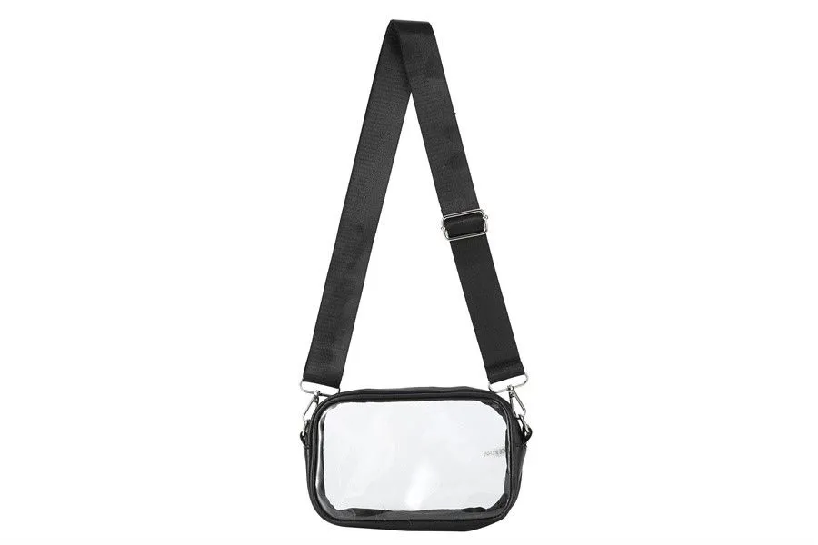 Clear Shoulder Bag with Matching Strap