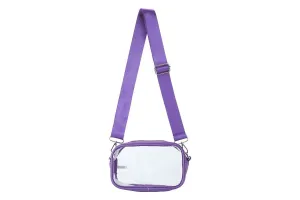 Clear Shoulder Bag with Matching Strap