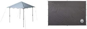 Coleman Oasis Lite 7x7/10x10ft Canopy Tent with Wall for 10x10ft Canopy, Lightweight & Portable Shelter