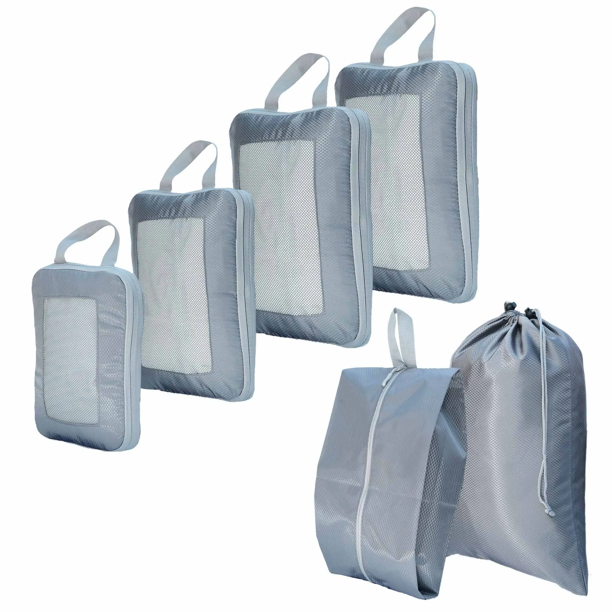 Compression Packing Cubes - Pack of 6