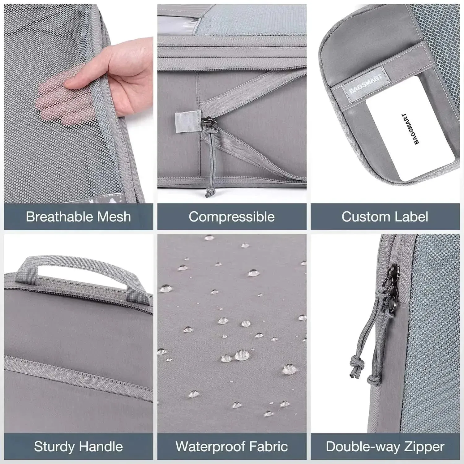 Compression Packing Cubes Part of Faro Travel Set