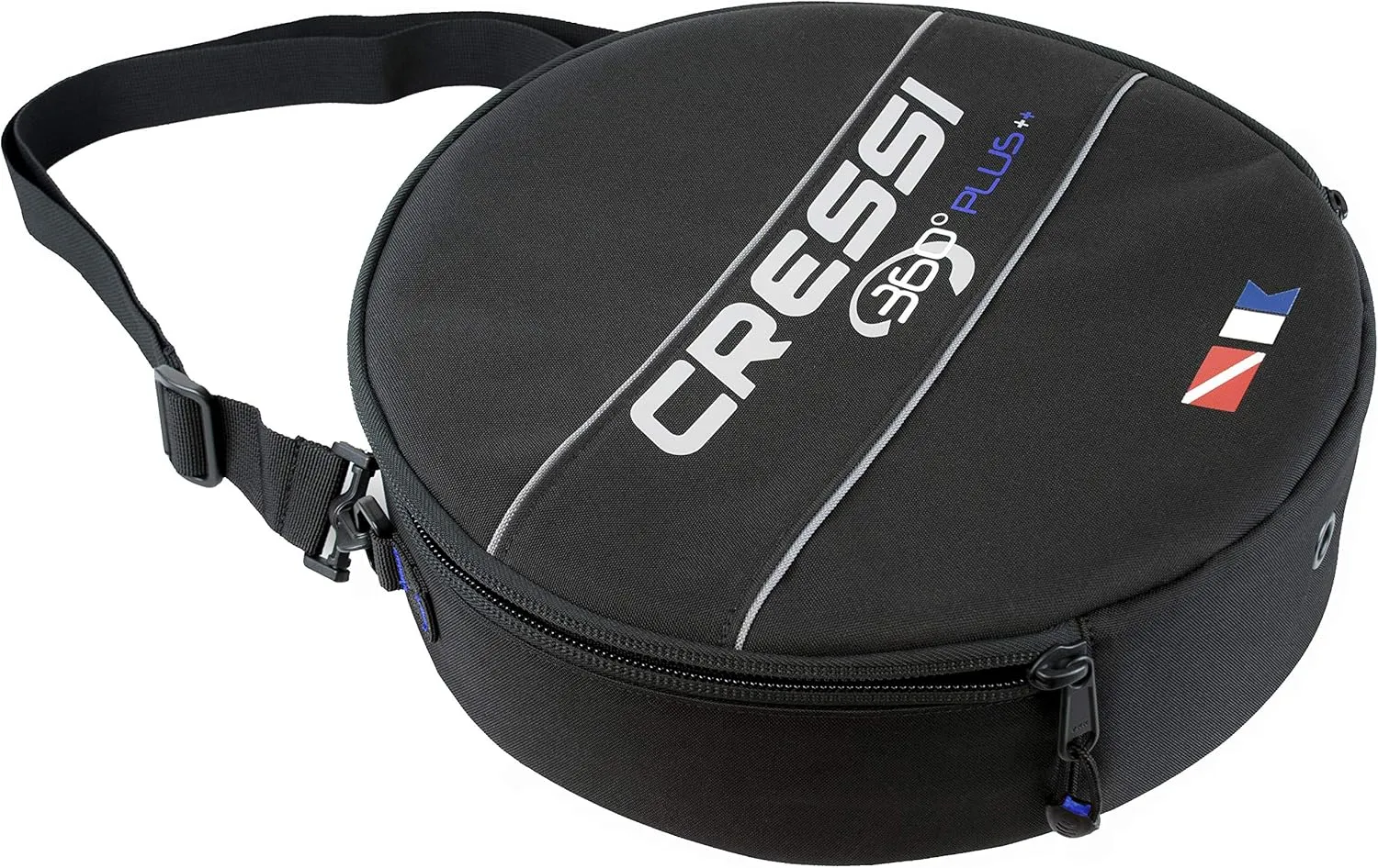 Cressi Strong Large Capacity Roller Luggage Bag 115L with Backpack Straps - Moby 5 designed in Italy