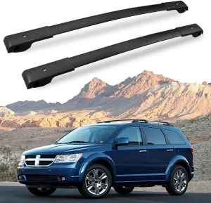 Cross Bars Roof Racks fit for 2009-2020 Dodge JCUV Journey,Luggage Crossbars Cargo Bag Carrier Aluminum Rooftop Set Carrying Kayak Bike Canoe