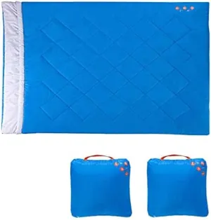 Double Sleeping Bag Portable Lightweight 2 Person Adult Waterproof Camping Sleeping Bag Down Sleeping Bag for Hiking Backpacking