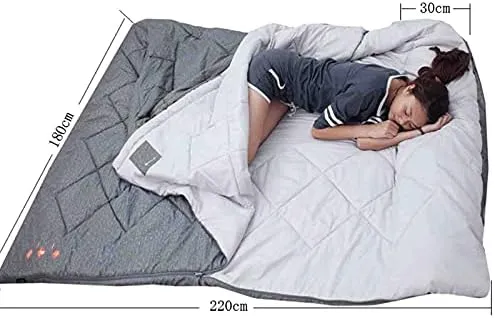 Double Sleeping Bag Portable Lightweight 2 Person Adult Waterproof Camping Sleeping Bag Down Sleeping Bag for Hiking Backpacking