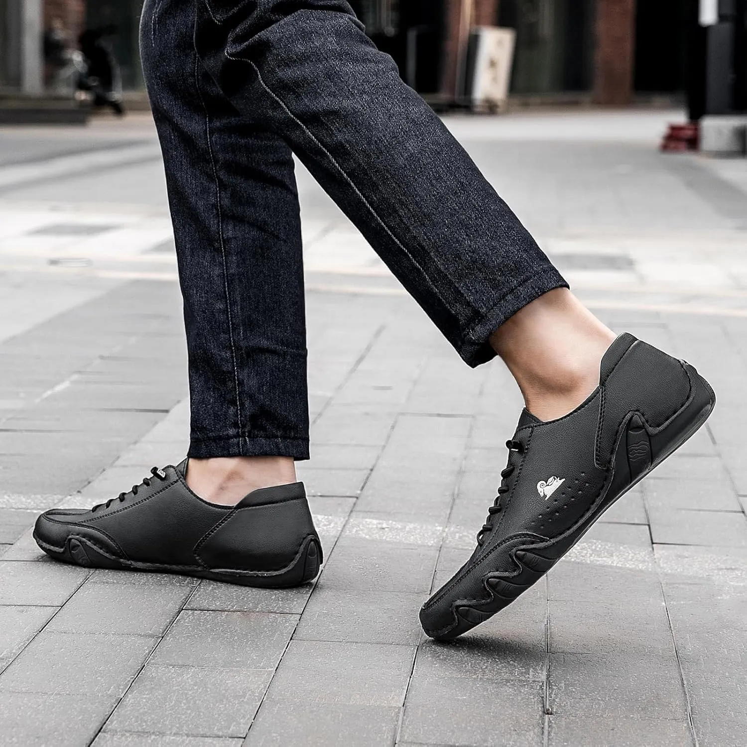 Driving Shoes for Men Beck Shoes Mens Shoes Casual Slip Ons Mens Fashion Shoes Comfort Handmade Chukka Dress Walking Shoes