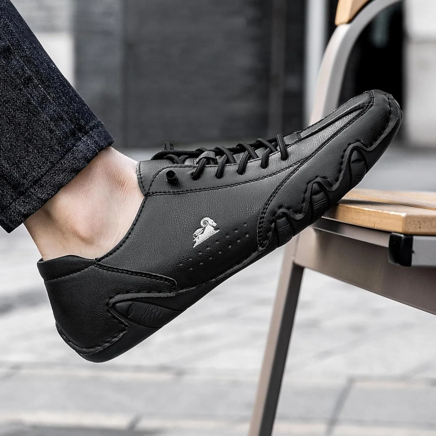Driving Shoes for Men Beck Shoes Mens Shoes Casual Slip Ons Mens Fashion Shoes Comfort Handmade Chukka Dress Walking Shoes