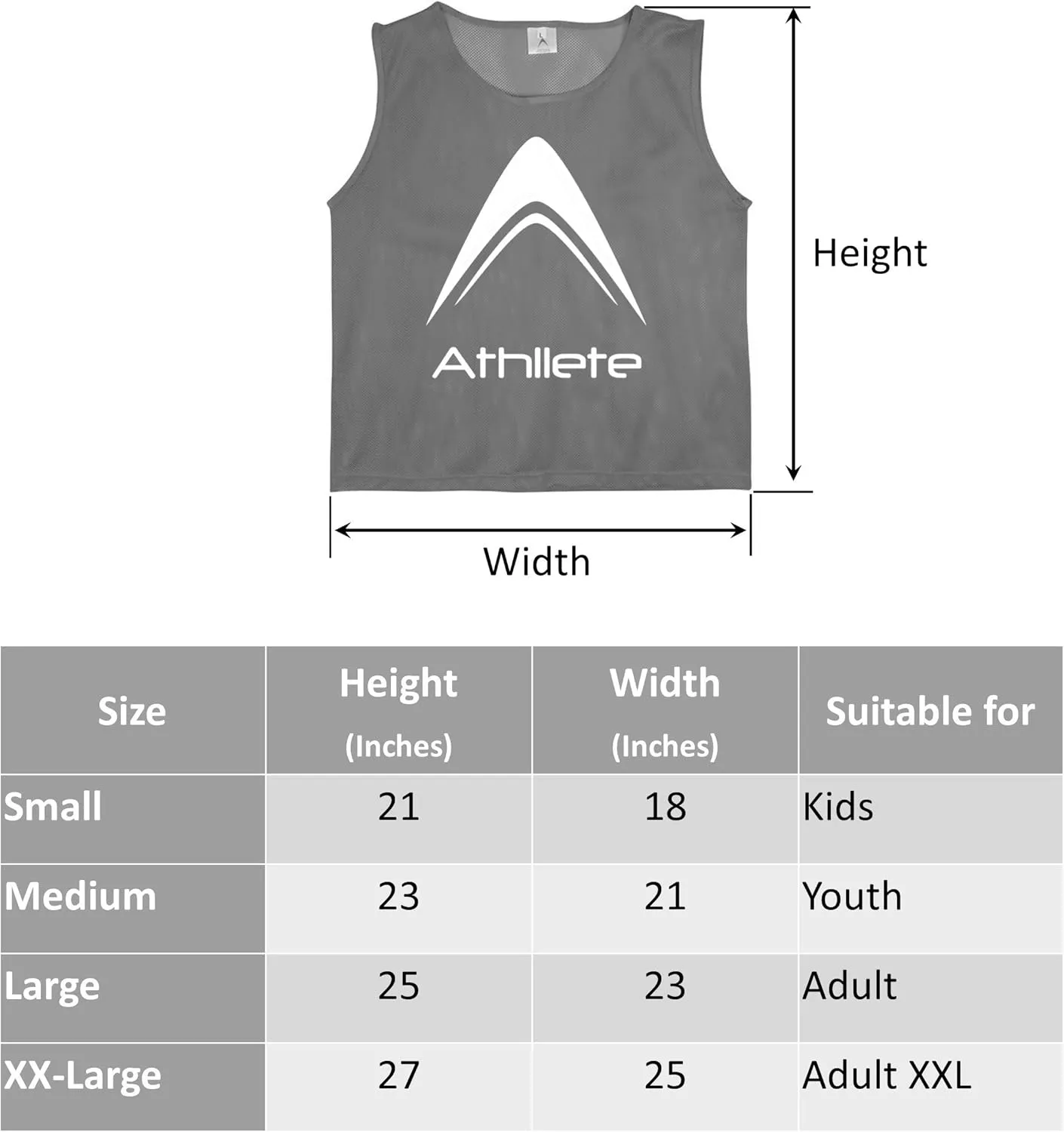 DURAMESH Set of 6 - Scrimmage Vest/Pinnies/Team Practice Jerseys with Free Carry Bags.