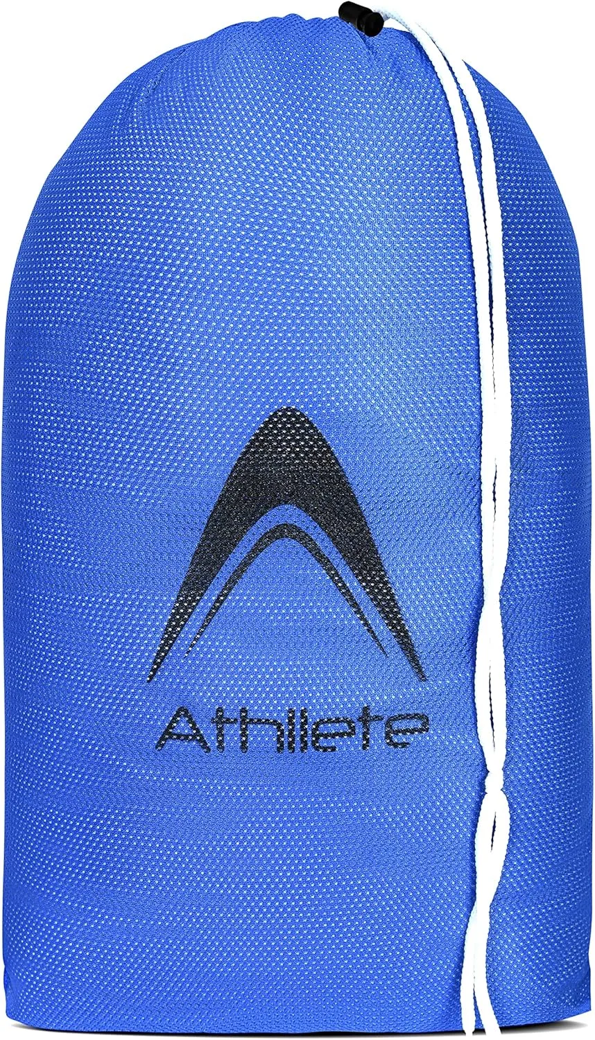 DURAMESH Set of 6 - Scrimmage Vest/Pinnies/Team Practice Jerseys with Free Carry Bags.