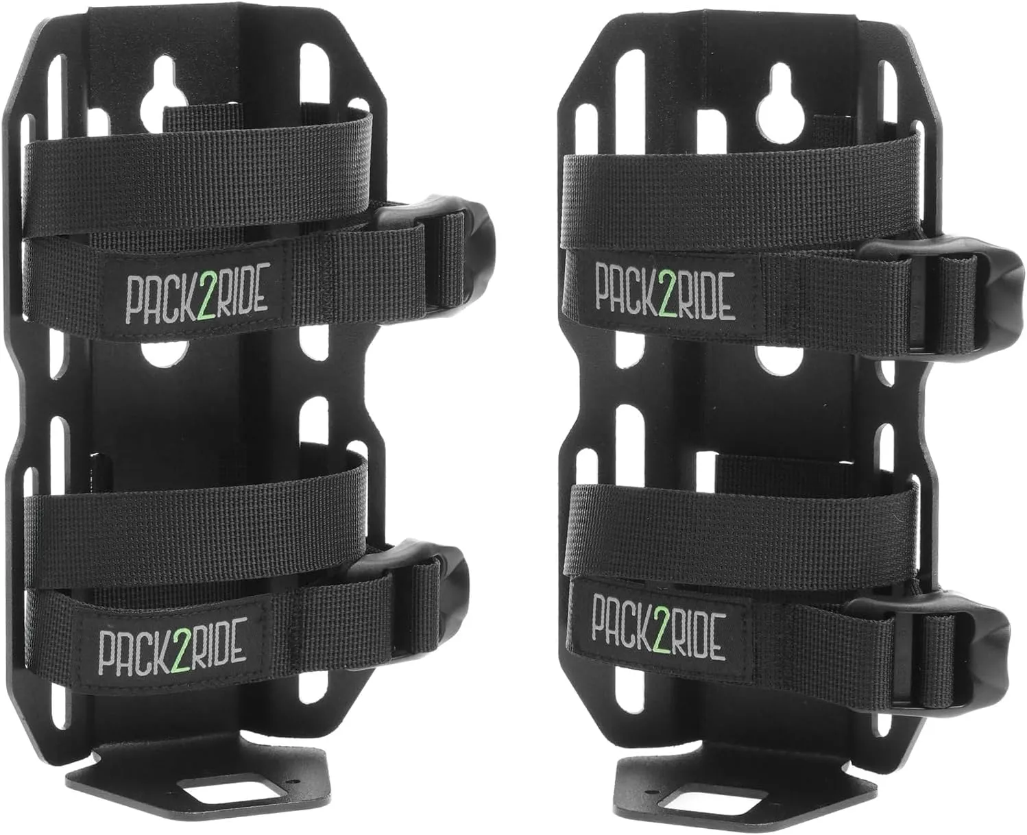 Dusty Cage Bicycle Cargo - Superior Design with Lightweight Aluminum Alloy & Large Bag, Water Bottle Holder for Bike - Easy Assembly, Safe Transport for Cycling Travels - Set of 2
