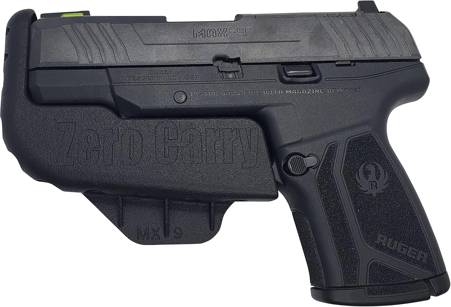 Elite IWB Holster for Ruger MAX-9, Invisible, Comfortable, & Secure. Lightweight & no Added Bulk