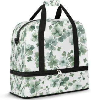 Eternal Bloom Trails Travel Duffel Bag, Travel Essentials, Gym Bag for Women, Weekender Overnight Bag With Shoes Compartment, Carry On Bags for Airplanes