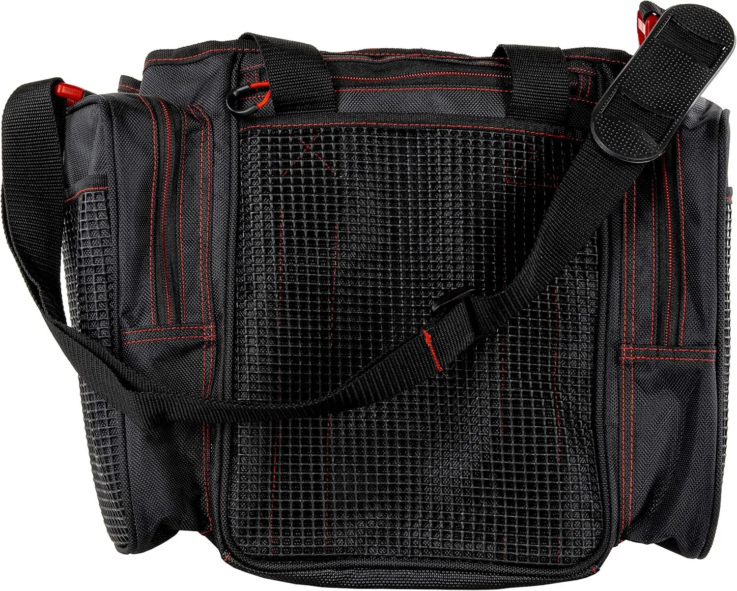 Evolution Outdoor Drift Series Topless Vertical Tackle Bag – Outdoor Rucksack w/ 5 Fishing Tackle Trays, Padded Handle and Shoulder Strap, Plier Holster, Tackle Carrying Case