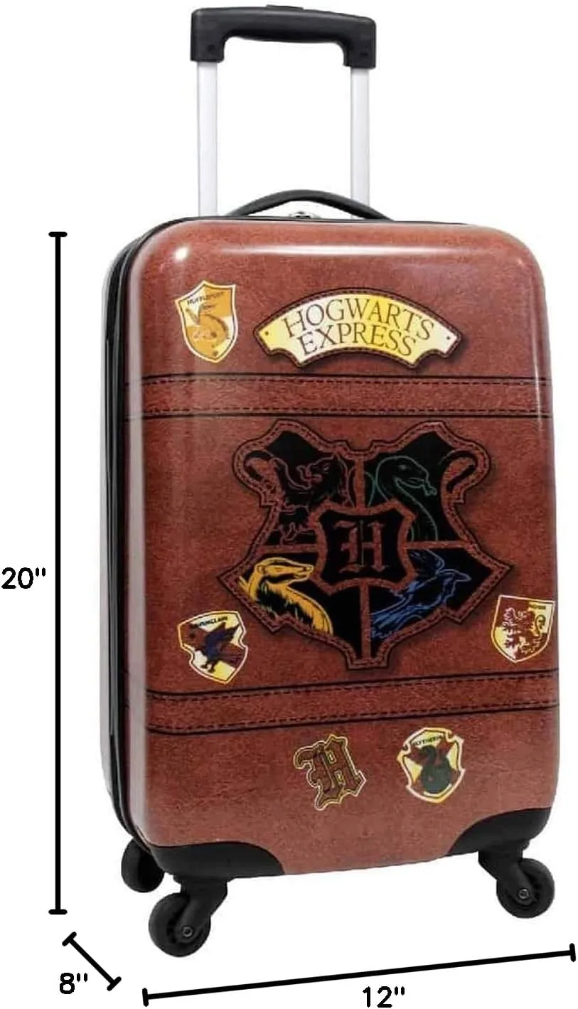 Fast Forward 21" Harry Potter suitcase - Hogwarts Express Hard Sided Tween Spinner Travel Trolley Kid Carry On Luggage With Wheels