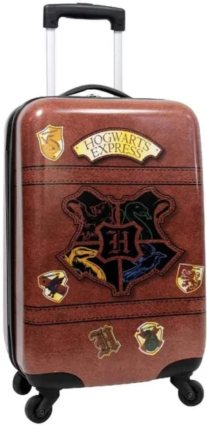 Fast Forward 21" Harry Potter suitcase - Hogwarts Express Hard Sided Tween Spinner Travel Trolley Kid Carry On Luggage With Wheels
