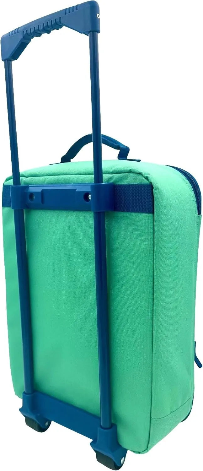 Fast Forward Kid's License 16" Soft Side Wheeled Pilot Case- Rolling Luggage (Peppa Pig)