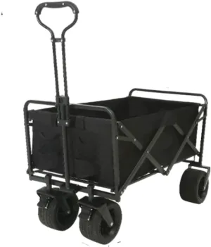 Festival Trolley Camping Trolley Garden Trolley Outdoor Folding Utility Wagon 4 Wheeled Folding Camping Cart Utility Garden