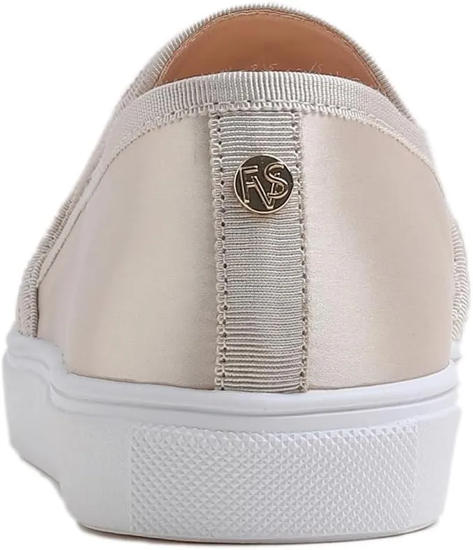 FEVERSOLE Women's Casual Slip On Sneaker Comfort Quilted Loafer Flats