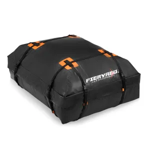 Fieryred Waterproof Car Roof Cargo Bag Luggage Storage 15 Cubic Feet Travel 4WD