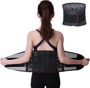 Fitness Waist Belt | Running Waist Support | Fitness Waist Protector | Climbing Waist Protector, Boxing Lumbar Support, Riding Waist Protector Back Brace Support for Riding, Climbing, Boxing
