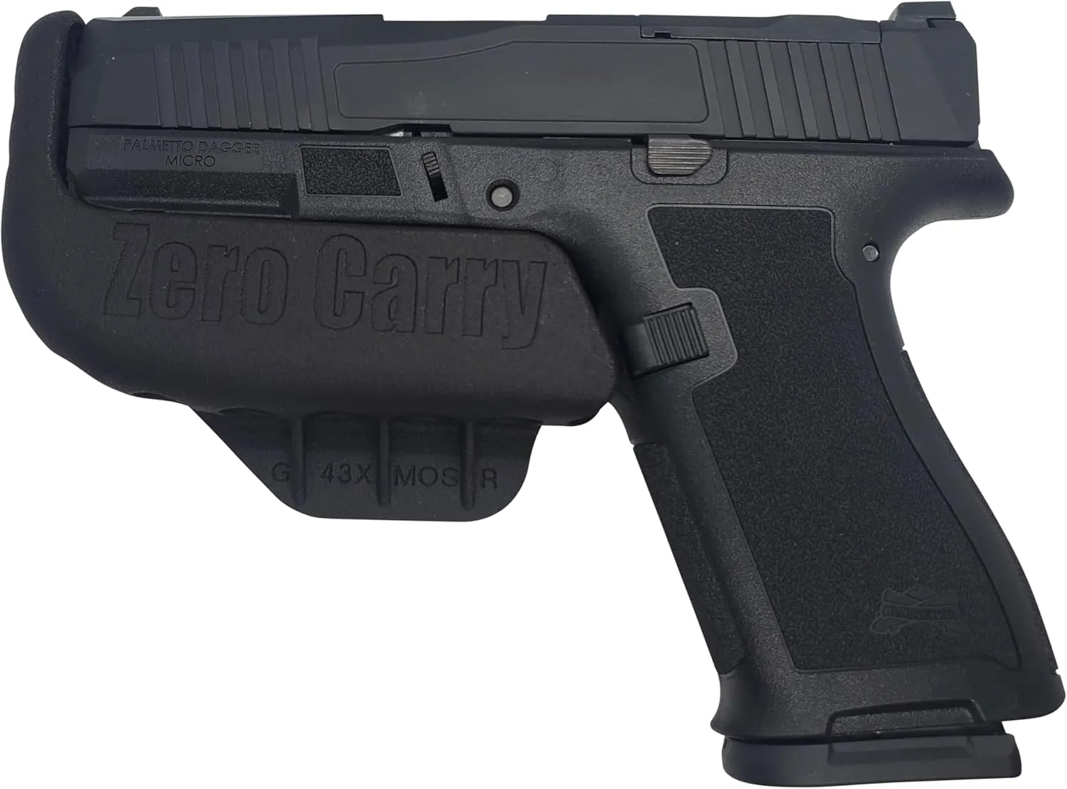 Fits Palmetto Dagger Micro, Zero Carry Elite IWB Holster 4 Concealed Carry. Invisible, Comfortable, & Secure. Lightweight & no Added Bulk