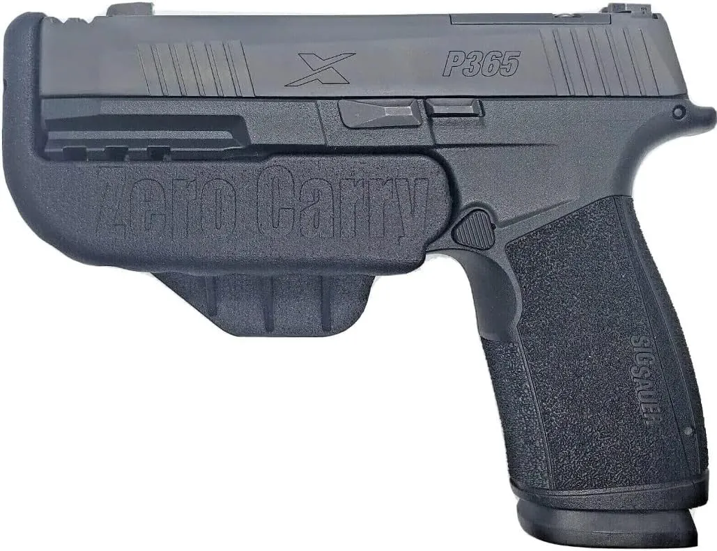 Fits SIG SAUER P365-XMACRO COMP (ported) & TACOPS (not ported) Zero Carry Elite IWB Holster 4 Concealed Carry. Invisible, Comfortable, & Secure. Lightweight & no Added Bulk