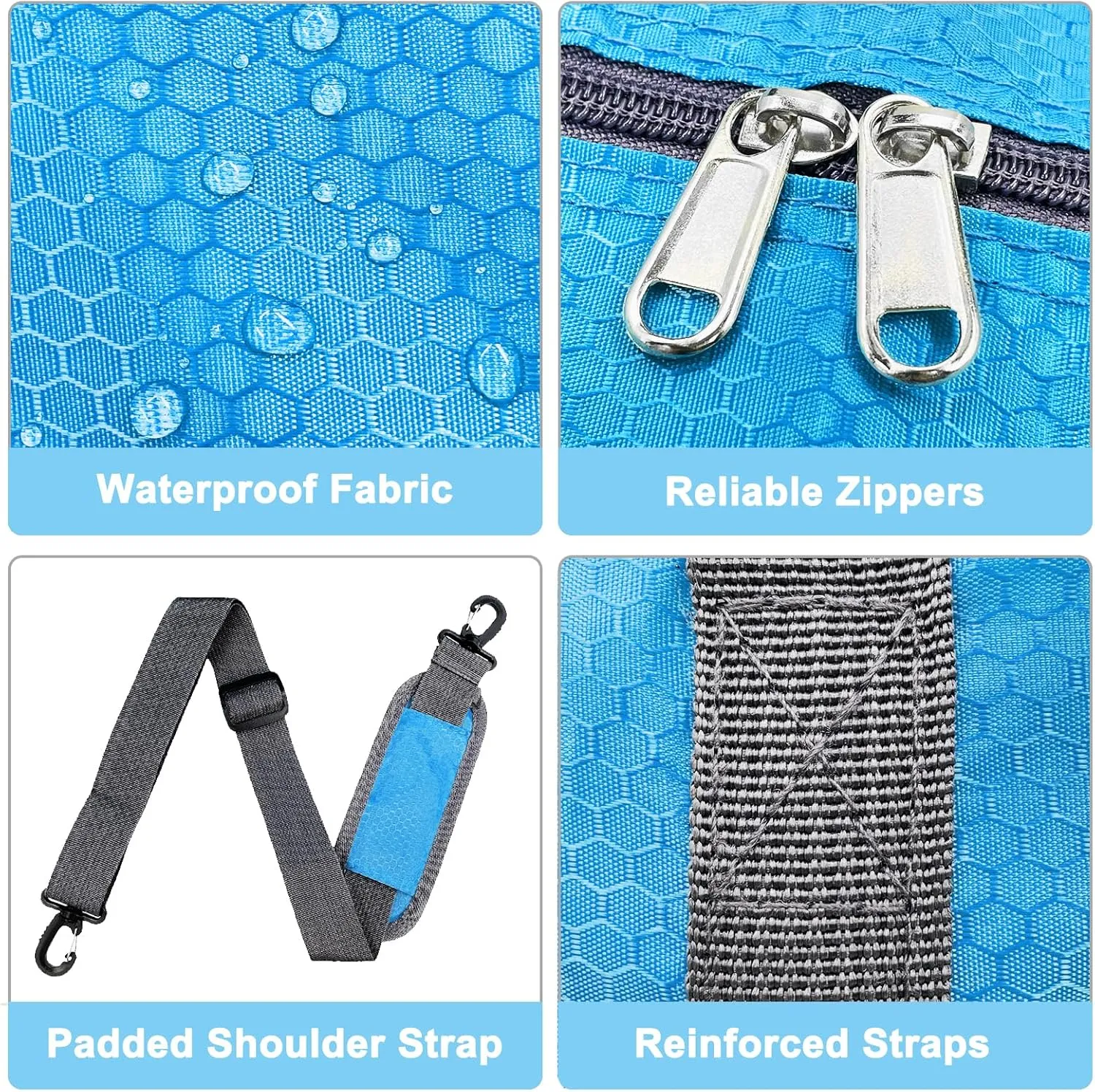For Spirit Airlines Personal Item Bag 18x14x8 Foldable Carry on Bags for Airplanes Travel Duffel Bags for Women and Men