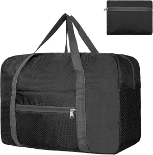 For Spirit Airlines Personal Item Bag 18x14x8 Foldable Carry on Bags for Airplanes Travel Duffel Bags for Women and Men