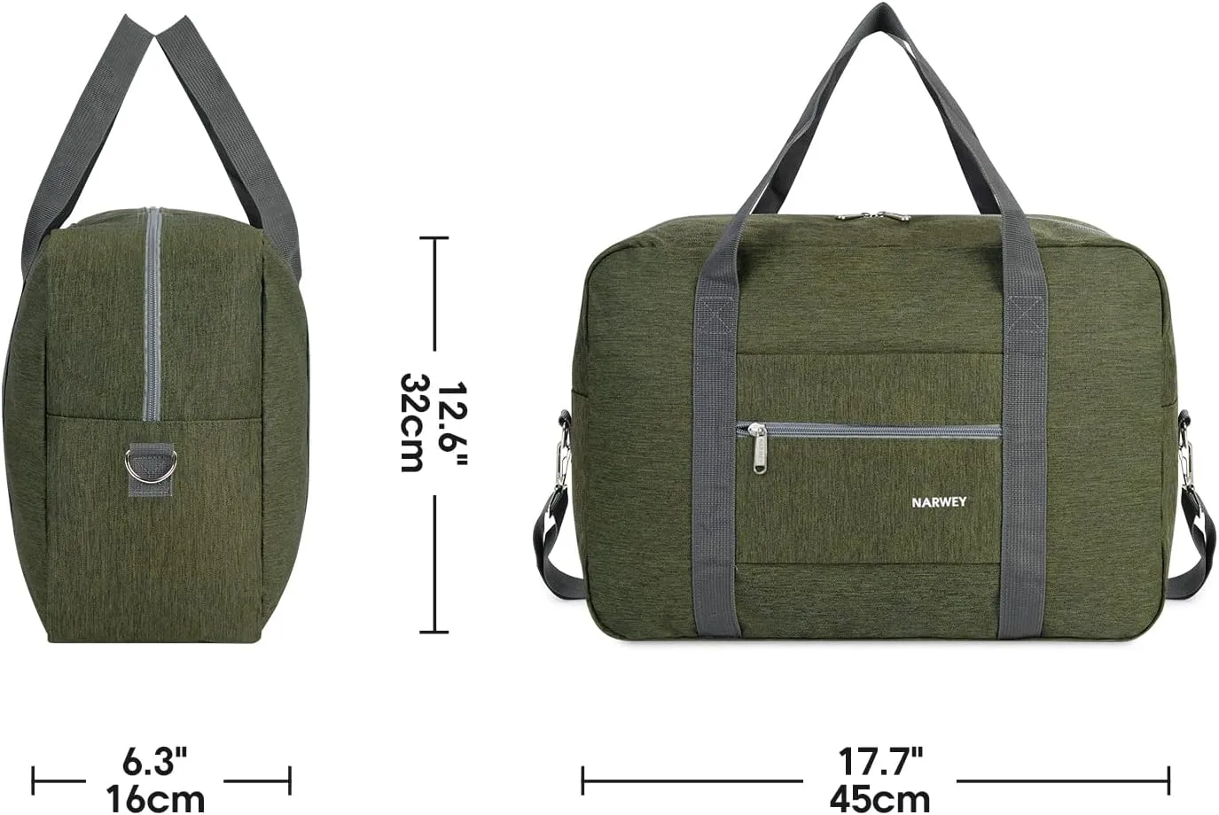 For Spirit Airlines Personal Item Bag 18x14x8 Foldable Travel Duffel Bag Tote Carry on Luggage Duffle Overnight for Women and Men