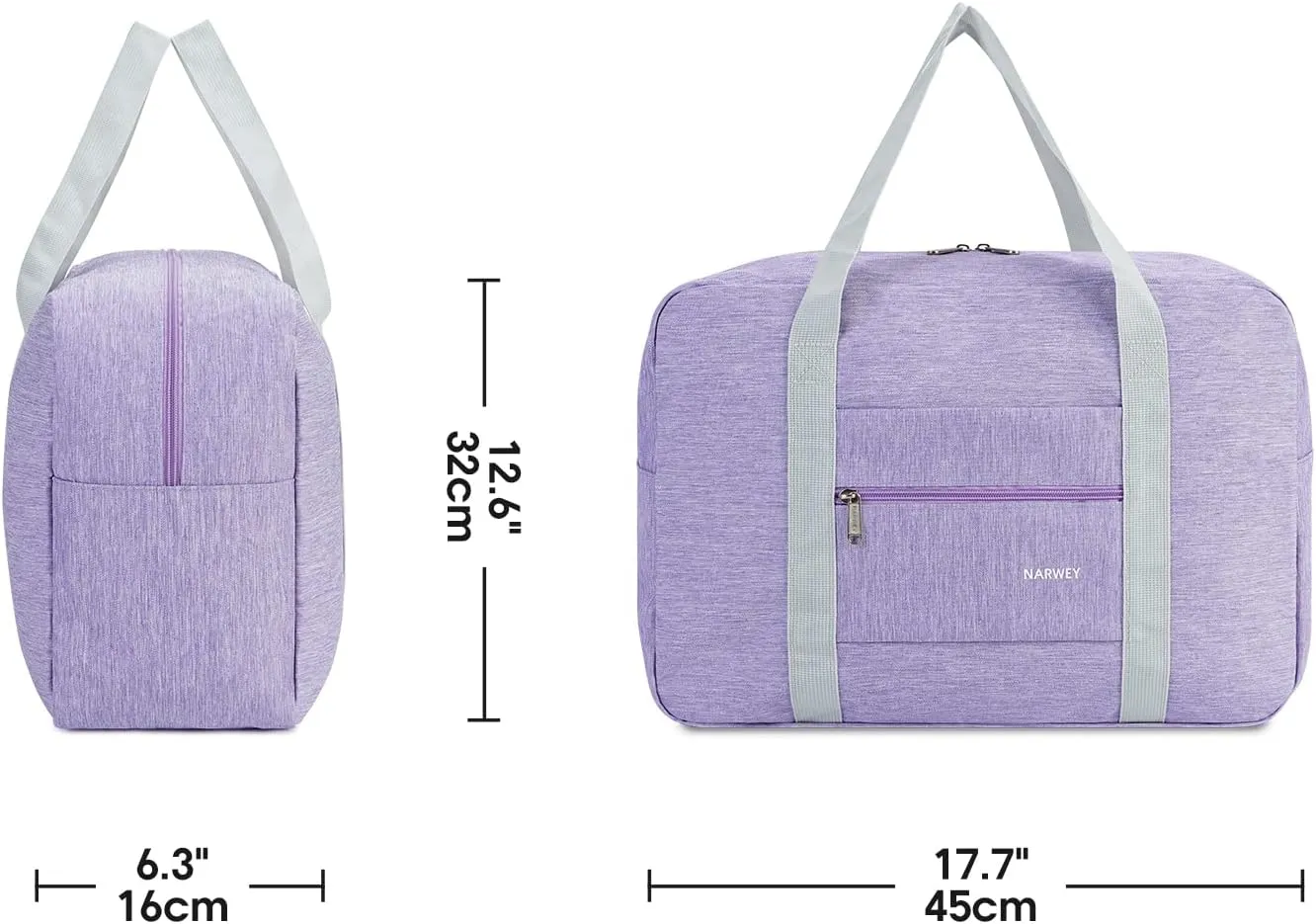 For Spirit Airlines Personal Item Bag 18x14x8 Foldable Travel Duffel Bag Tote Carry on Luggage Duffle Overnight for Women and Men