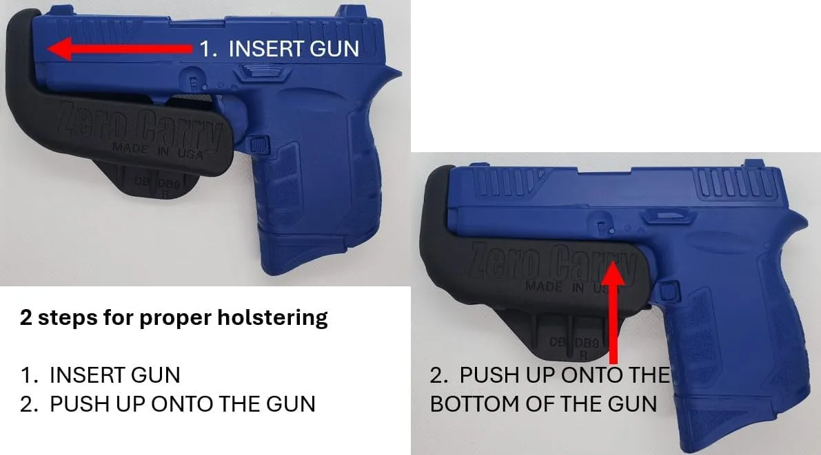 for Springfield Prodigy DS 4.25 Zero Carry Elite IWB Holster 4 Concealed Carry. Slim as Your Gun. Invisible, Comfortable, & Secure. Built in Retention & Trigger Guard. Lightweight & Zero Bulk