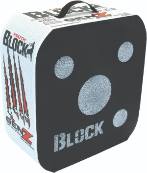 GenZ Youth Open Archery Arrow Target - Patented Open Layer Design, Easy Arrow Removal, Great Visibility, Lightweight, Easy to Transport, Two