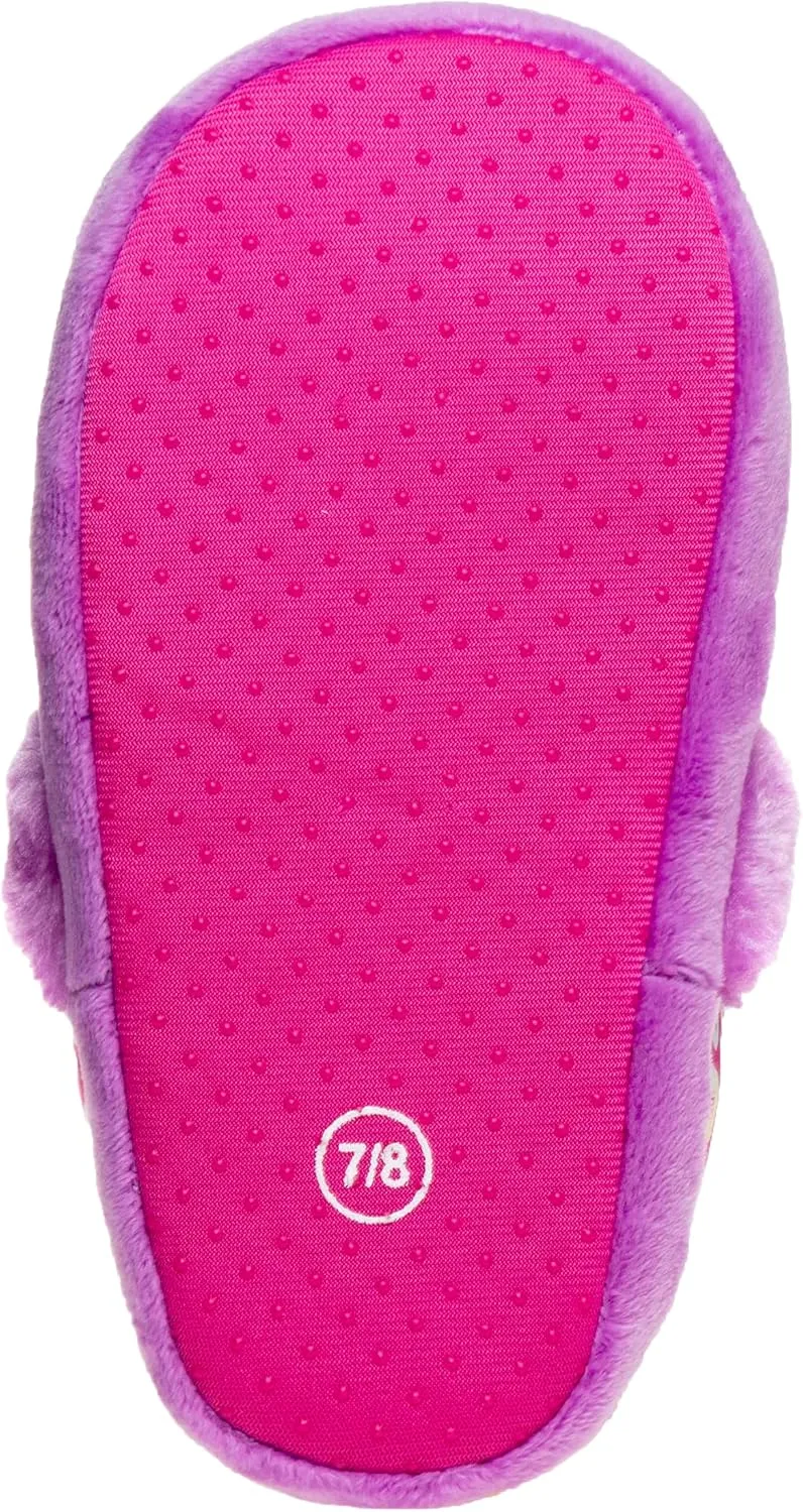 Girl's Slippers Indoor House Shoes Warm Plush Slip Ons (Toddler-Little Kid)