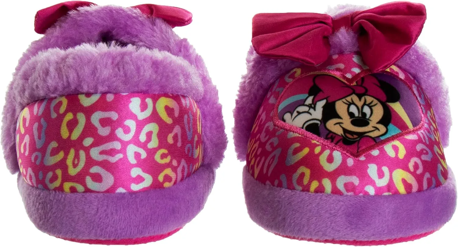 Girl's Slippers Indoor House Shoes Warm Plush Slip Ons (Toddler-Little Kid)